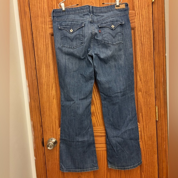 GUC Plus Size Levi’s San Fran Slight Curve Classic Bootcut Jeans - Size 16 - Picture 2 of 6